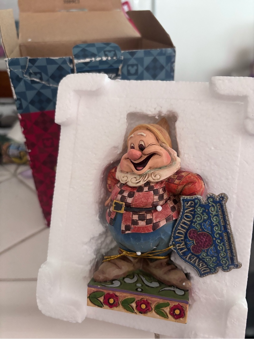 Disney Traditions Happy Figurine by Jim Shore - Multicolor